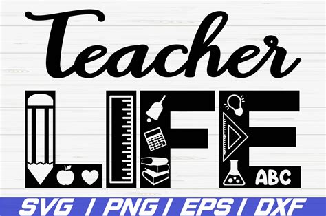 Teacher Svg Files - 244+ File for DIY T-shirt, Mug, Decoration and more