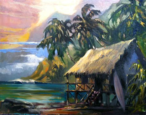 Pin On Paintings Of Polynesia