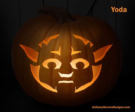Do It Yourself Star Wars Pumpkin Carving Patterns Geekologie
