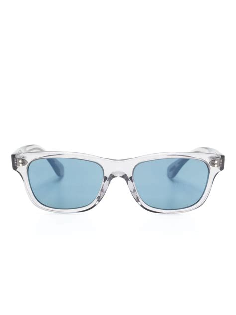 Oliver Peoples Rosson Wayfarer Frame Sunglasses In Blue Lyst Uk