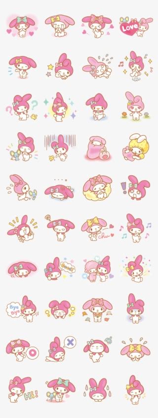 Free Download Melody Sanrio Png Clipart My Melody Hello - My Melody Png