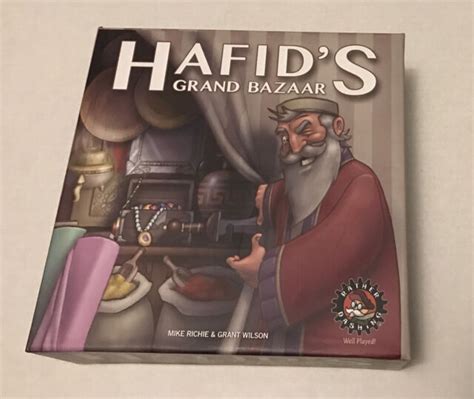 Hafid's Grand Bazaar Trading Negotiation Board Game Rather Dashing