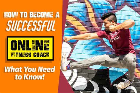 How To Become A Successful Online Fitness Coach What You Need To Know