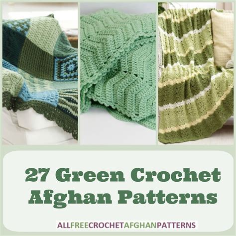 Check spelling or type a new query. 27 Green Crochet Afghan Patterns ...