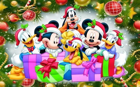 Mickey Mouse Christmas Backgrounds 64 Pictures