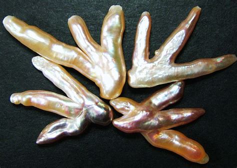 Chicken Feet Keshi Pearls High Luster 55 Cts Pf433