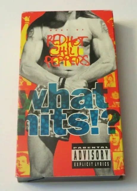 Red Hot Chili Peppers What Hits Vhs Video Tape Live Alternative Rhcp