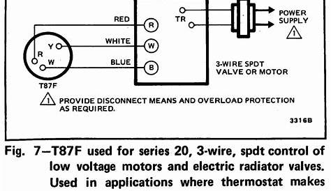 Room Thermostat Wiring Diagrams For Hvac Systems - 4 Wire Thermostat