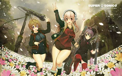 Anime Super Sonico Hd Wallpaper