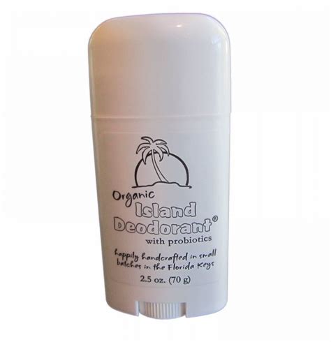 Organic Island Deodorant Natural Deodorant Stick With Probiotics
