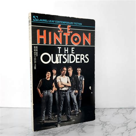 The Outsiders By Se Hinton 1989 Paperback