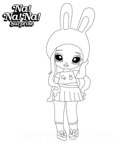 Na Na Na Surprise Coloring Pages Free Printable Coloring Pages