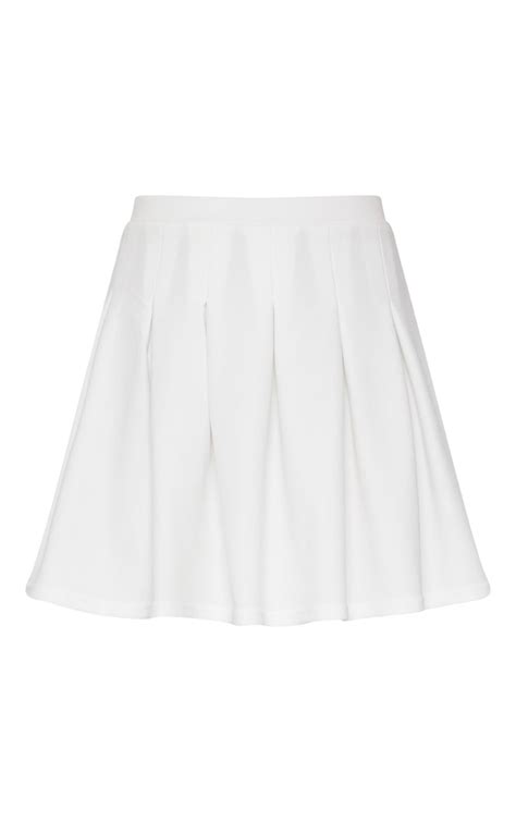 White Pleated Tennis Skirt Skirts Prettylittlething