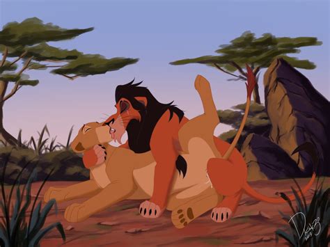 Rule 34 Disney Dksk30 Feline Female Fur Lion Male Mammal Nala Scar