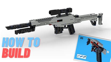 Lego Sniper Rifle V2 Working Instructions Youtube