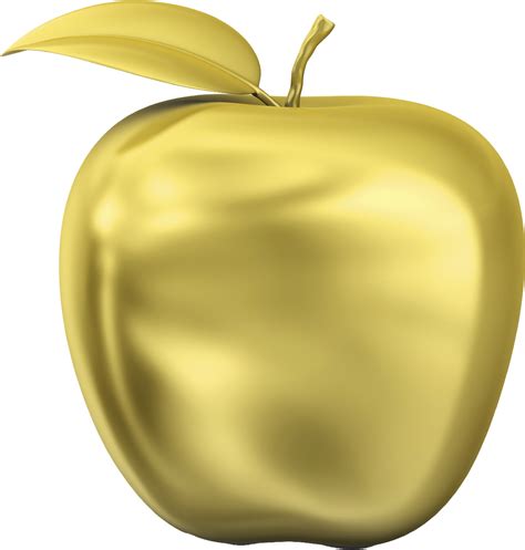 Yellow Apple Clipart Transparent Background Yellow Apple Clip Art At