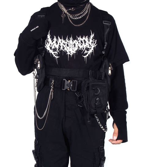 See more ideas about mens outfits, streetwear fashion, aesthetic clothes. HELLBOY ♰ | Emo fashion boys, Goth outfits, Streetwear outfit