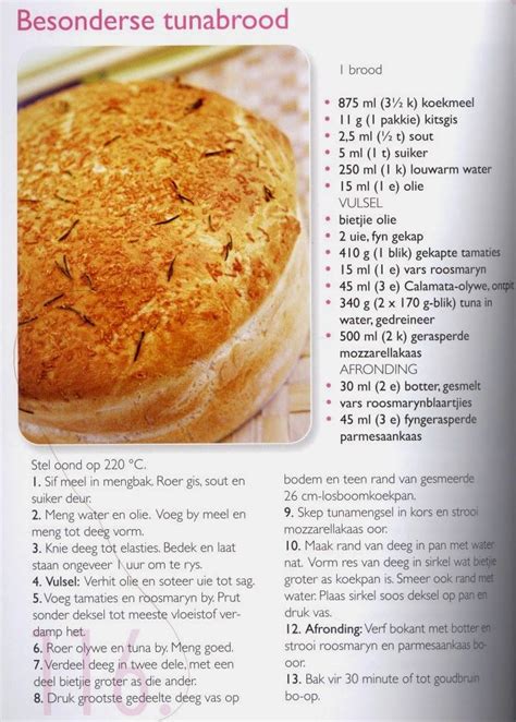Ini dia 4 kreasi pisang yang bisa kamu coba: Besonderse Tuna brood Vrouekeur resep | Recipes, Food to ...