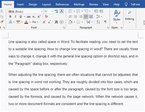 How To Change Line Spacing In Word With 15 Singledouble Shortcut4