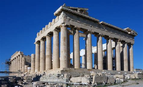 Parthenon Iktinos And Kallikrates Phidias Directed The Sculptural