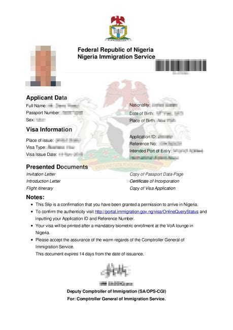 On the contrary, nigerian job application for a cook and the sample of application letter for employment in nigeria will help to get thoughts together. Sample Invitation Letter For Nigerian Business Visa | Onvacationswall.com