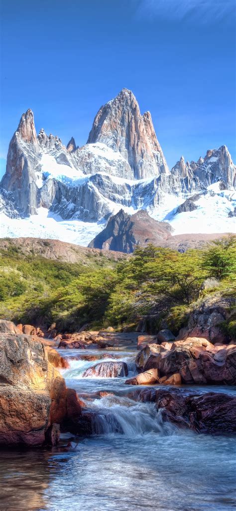 Mount Fitz Roy Iphone Wallpapers Free Download