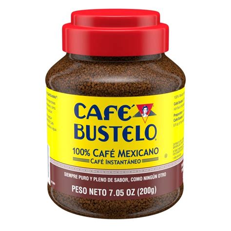 Not only does this coffee tastes great with potent caffeine rush similar to a starbucks brewed coffeee, but it is also reasonably priced. Cafe Bustelo Mexican Style Instant Coffee, 7.05 Ounce ...