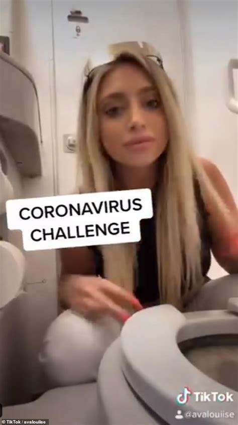 Tik Tok Star 22 Slammed For Licking A Toilet Seat Claiming To