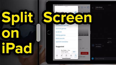How To Split Screen On Ipad Ipad Multitasking Youtube