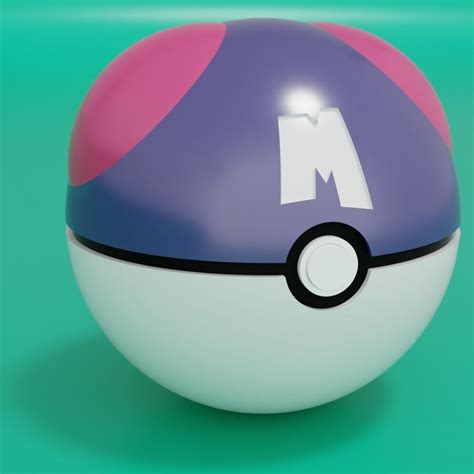 First Generation Poke Balls Cgtrader