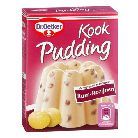 Dr Oetker Kook Pudding Rum Rozijnen Hollandshopper