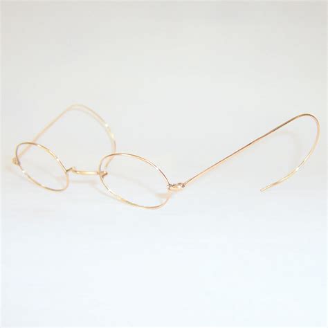 gold filled victorian spectacles dead men s spex