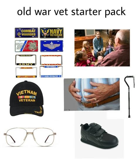 Old War Vet Starter Pack Rstarterpacks