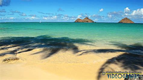 Lanikai Beach Cove In The Afternoon Long Youtube