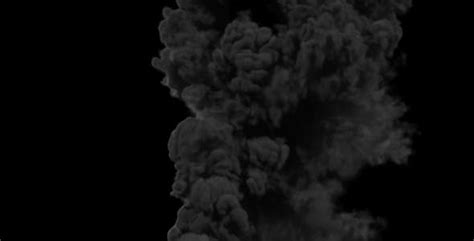 Large Scale Smoke Plume Stock Footage Videohive