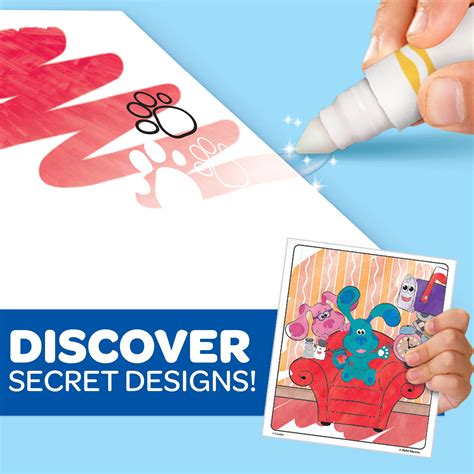 Buy Crayola Blues Clues Color Wonder, 18 Mess Free Coloring Pages & 5