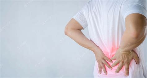 Premium Photo Back Pain Concept Kidney Inflammation Man Suffering