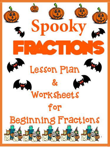 Halloween Fractions For Grade K 2 Teaching Resources