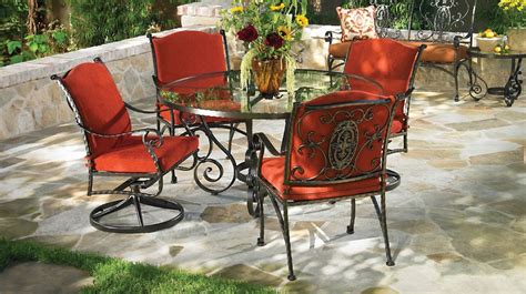 Furniture mart is proud to offer the san antonio area the best in home furnishings at low prices. OW Lee San Cristobal Patio Dining Set | Wrought iron ...