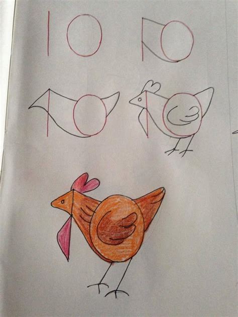 10 Fun Kids Drawings With Number As a Base | BeesDIY.com