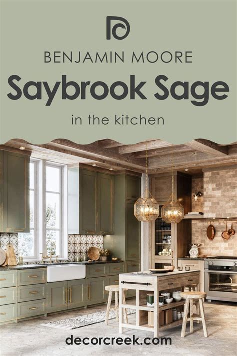 Saybrook Sage Hc In The Kitchen By Sherwin Williams Sage Green