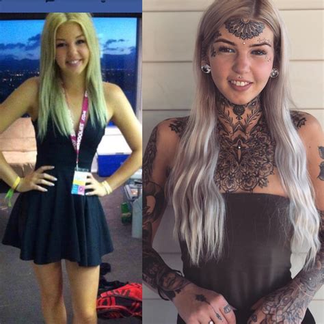 Australian Beauty Spends Over 10K On Tattoos And Body Modifications