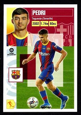 A pesar de que la liga de fútbol española ha terminado recientemente, estamos deseosos de una nueva. PEDRI FICHAJE #55 FC BARCELONA CROMO LA LIGA SANTANDER ...
