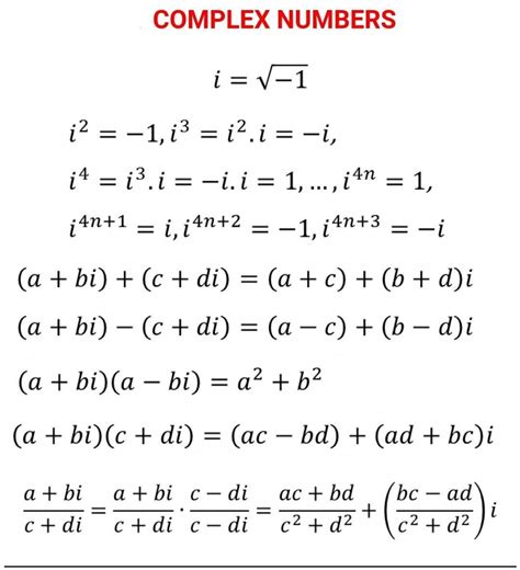 Complex Numbers Mathhacks Studying Math Math Methods Complex Numbers