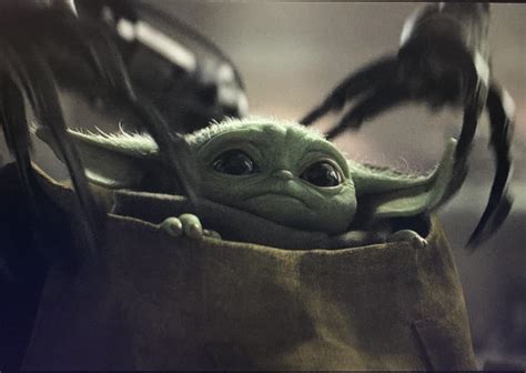 Baby Yodas Face When They Leave Mando Behind Rbabyyoda Baby Yoda