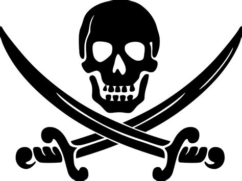 Pirates Swords Skull Transparent Png Stickpng