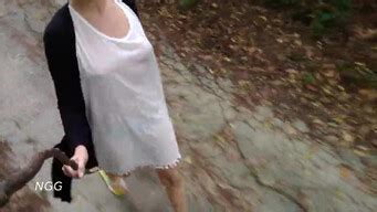Leaving My Clothes And Touching Myself On A Public Trail Hd Porn