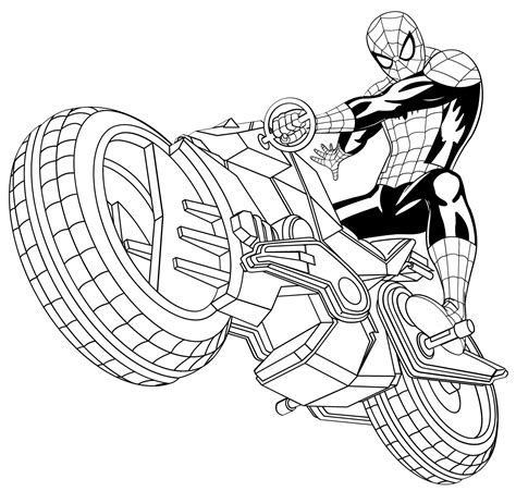 167 dessins de coloriage spiderman à imprimer sur LaGuerche.com  Page 14