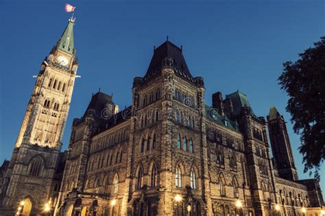 Canada Parliament Building Stock Photo Image Of Tower 51181186