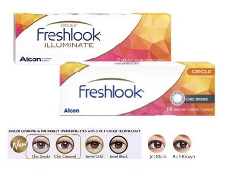 Alcon Freshlook Illuminate One Day Disposable Colour Cosmetic Contact